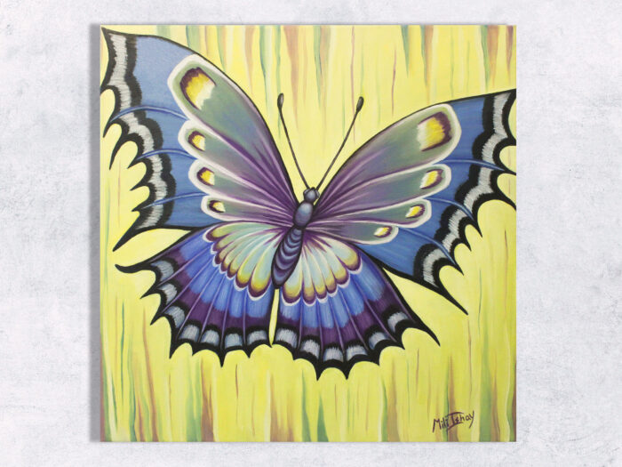 Batterfly original oil painting